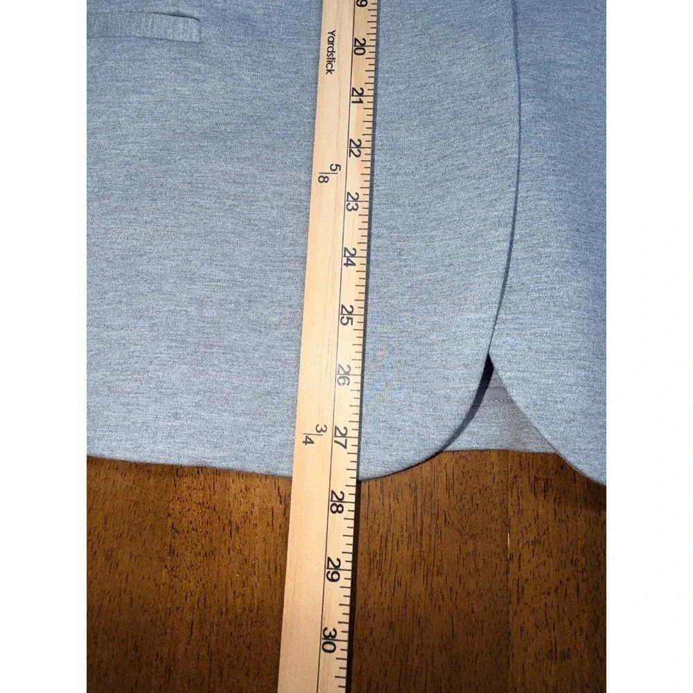 Old Navy Blazer Women XXL Grey New NWT Heathered Jersey Knit Stretch Jacket